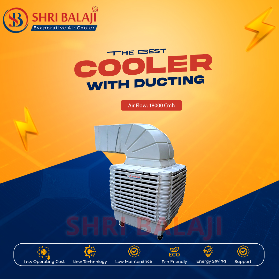 Cooler with ducting